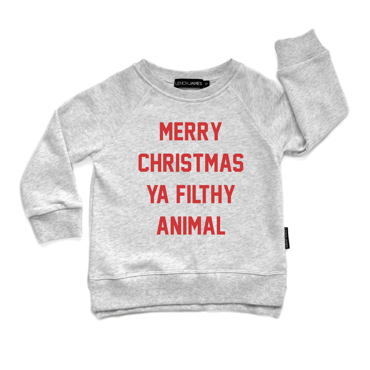 FILTHY ANIMAL SWEATSHIRT - ASH GREY