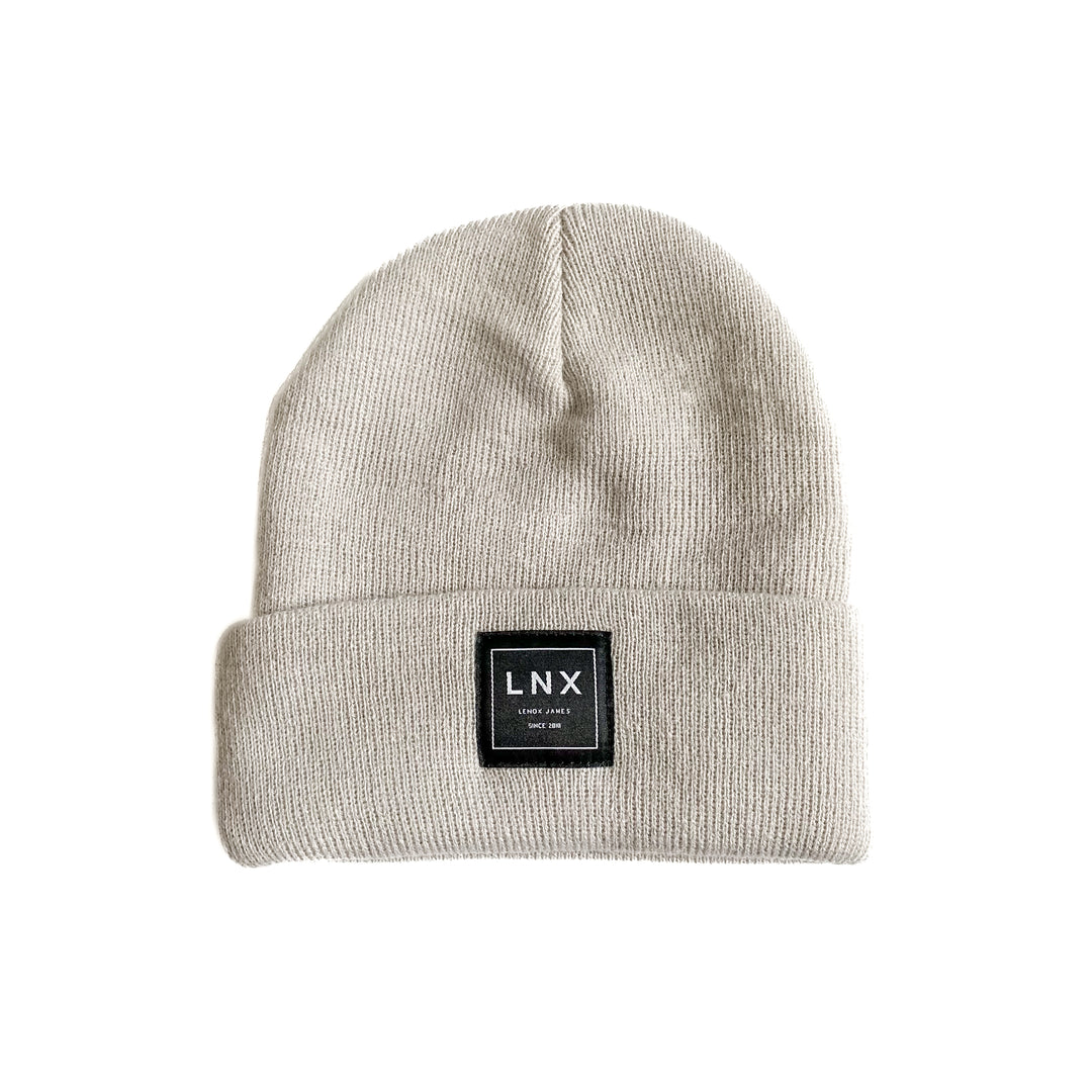 CLASSIC KNIT BEANIE - POWDER