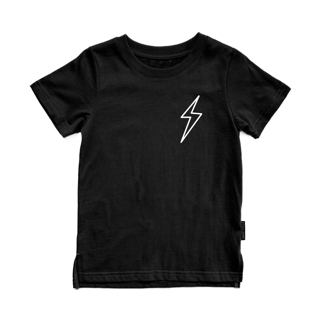 BOLT TEE - BLACK