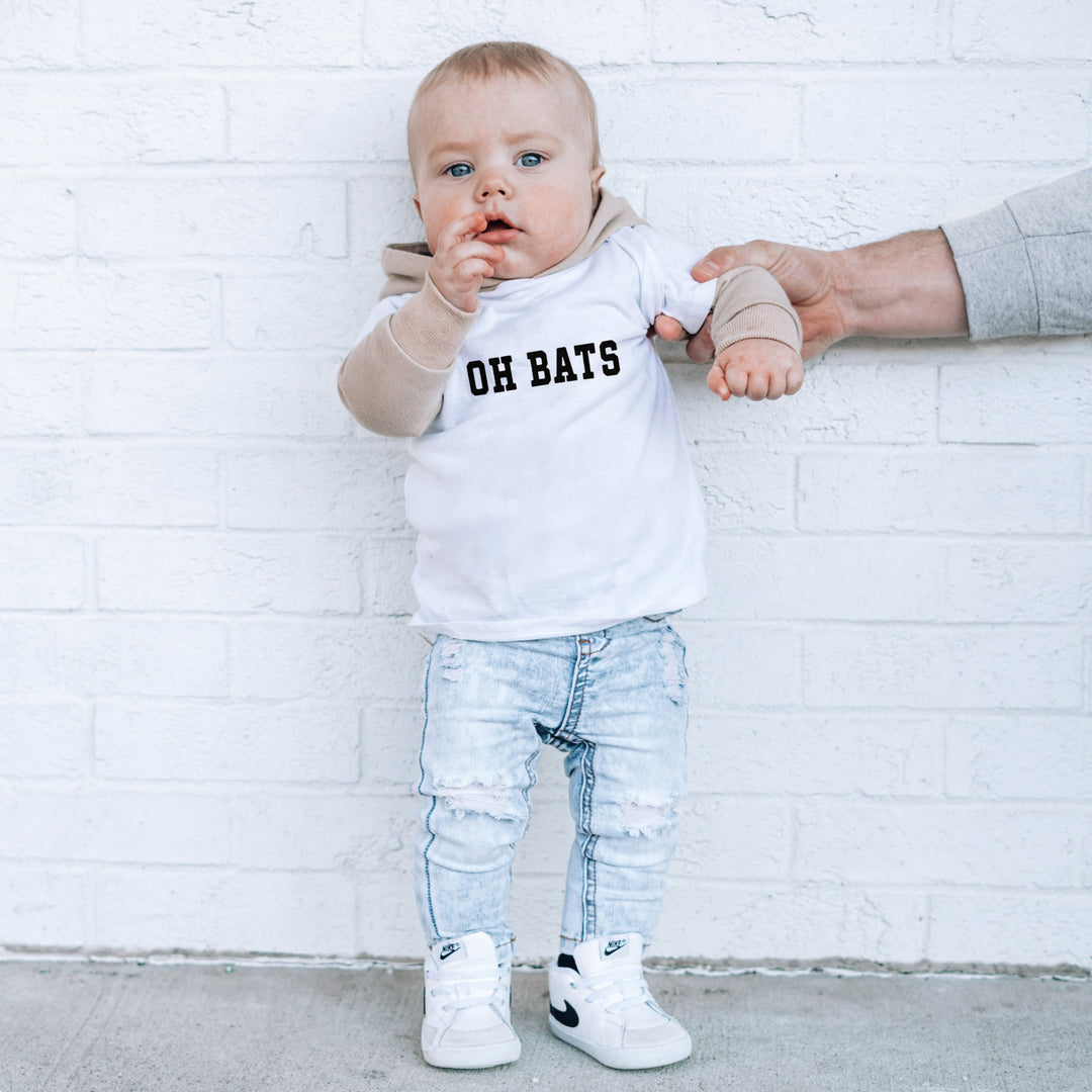 OH BATS TEE - WHITE