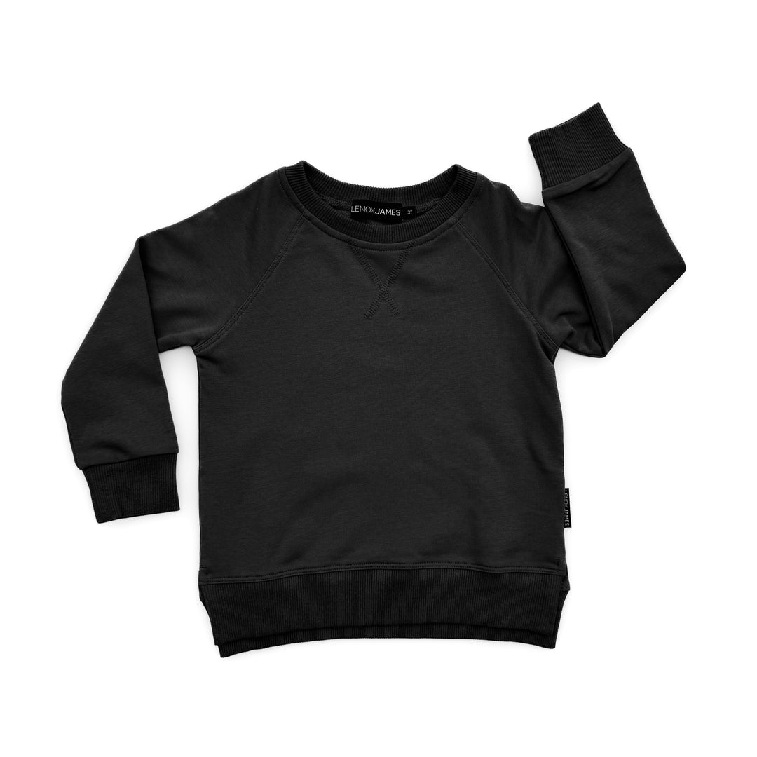 CREWNECK SWEATSHIRT - BLACK