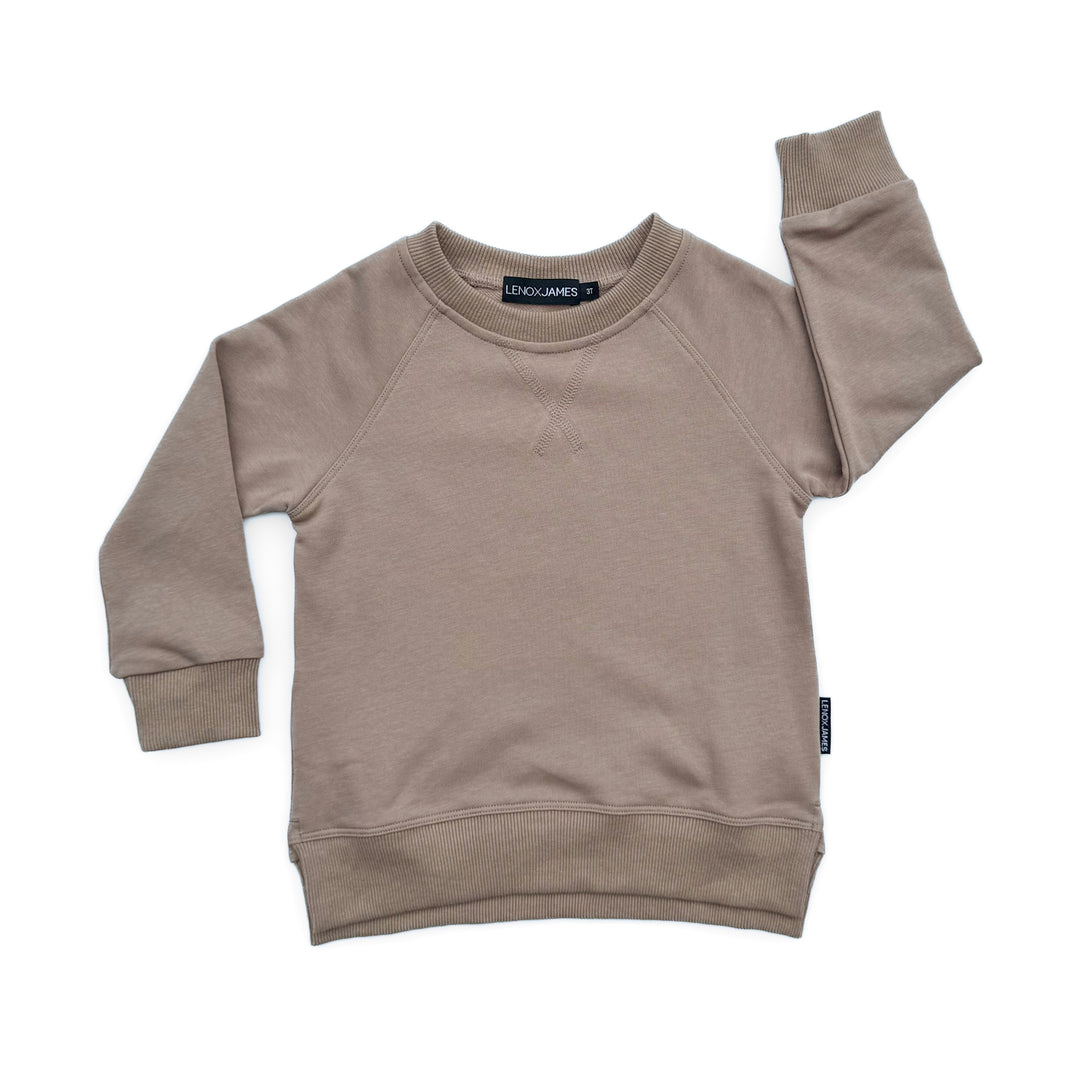 CREWNECK SWEATSHIRT - LATTE