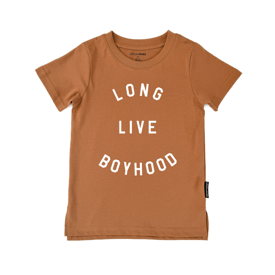 LONG LIVE BOYHOOD TEE - PUMPKIN