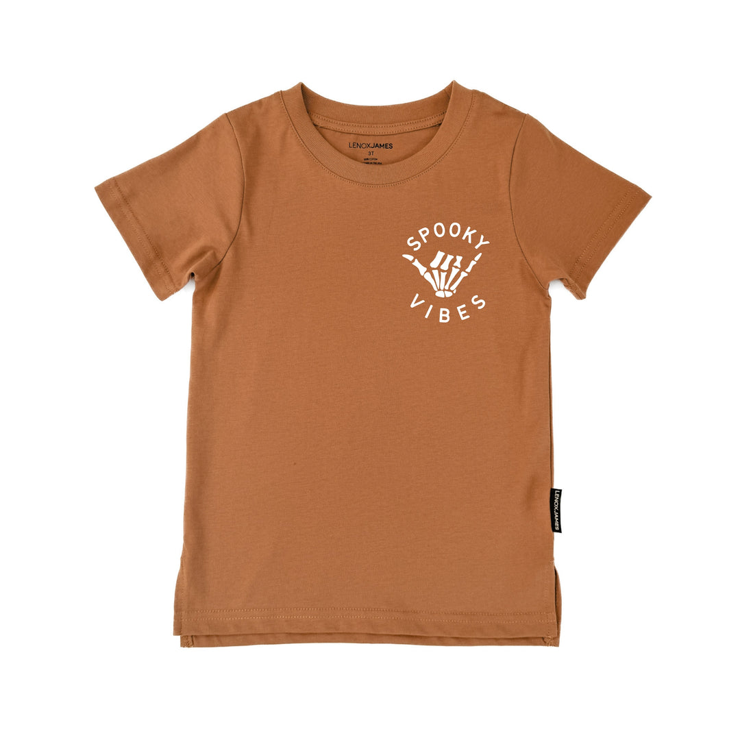 SPOOKY VIBES TEE - PUMPKIN