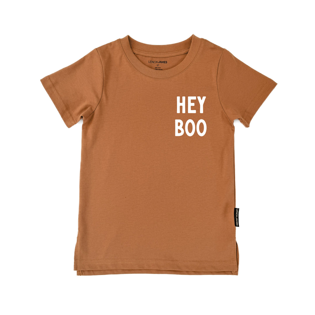HEY BOO TEE - PUMPKIN