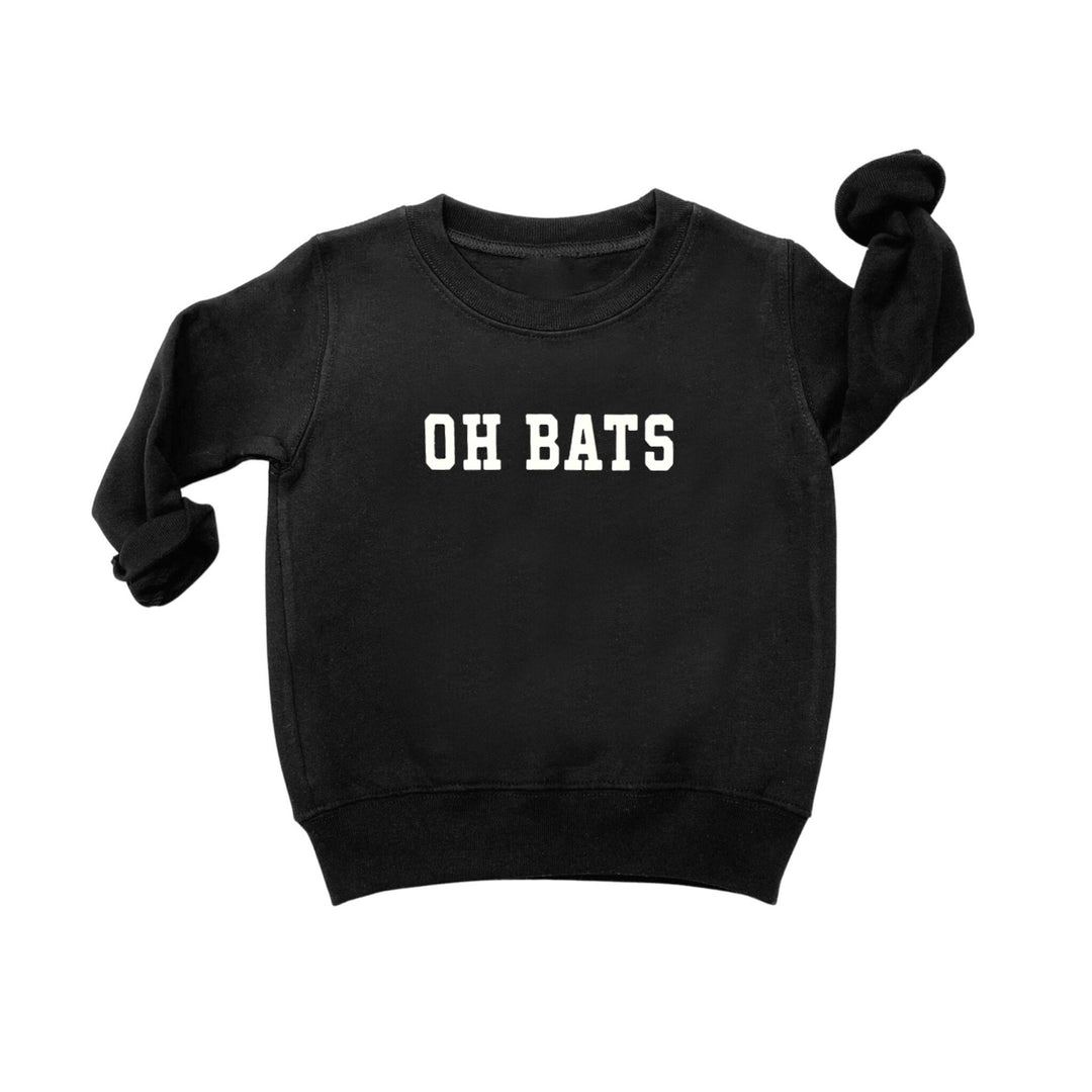 OH BATS SWEATSHIRT - BLACK