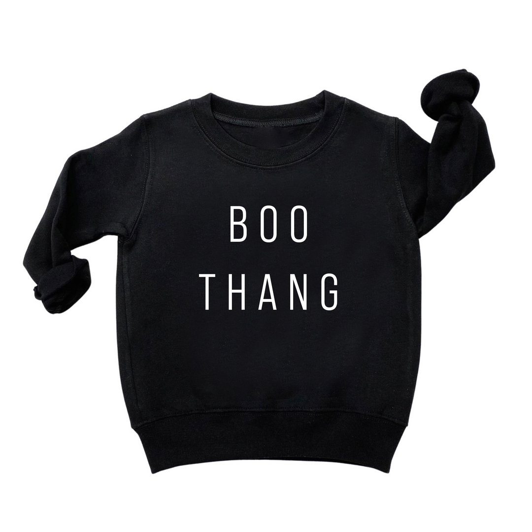 BOO THANG SWEATSHIRT - BLACK