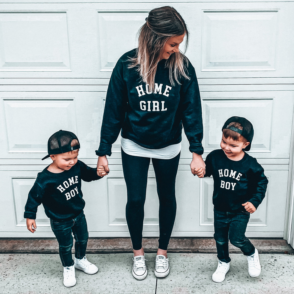 HOMEBOY SWEATSHIRT - BLACK