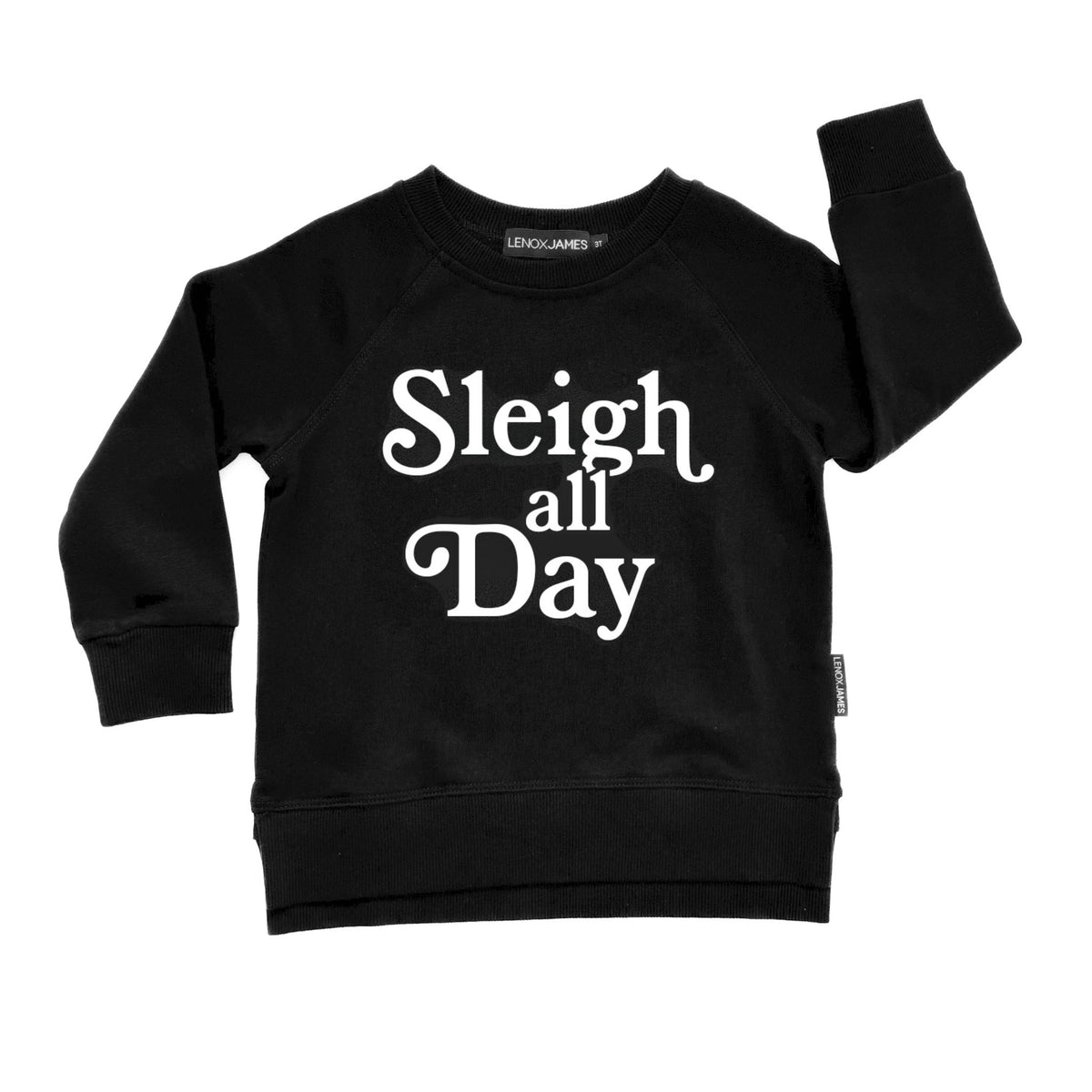 SLEIGH ALL DAY SWEATSHIRT - BLACK
