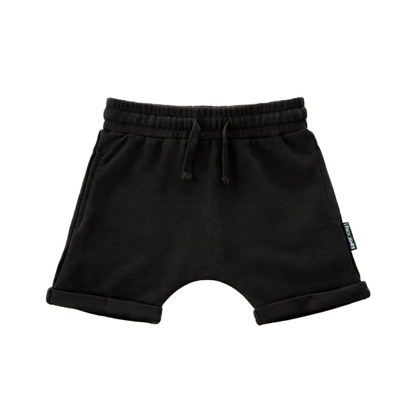 HAREM SHORTS - BLACK – LENOX JAMES