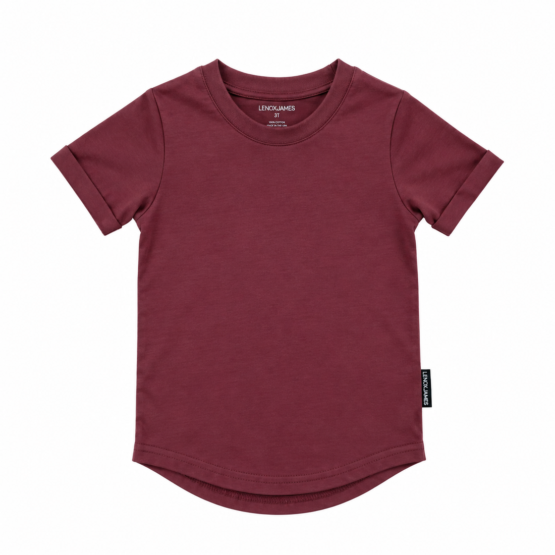 BASIC TEE - CRIMSON