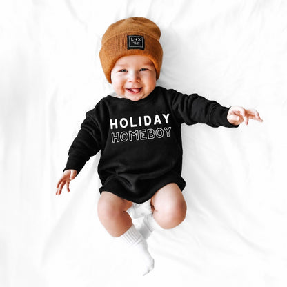 HOLIDAY HOMEBOY TEE - BLACK