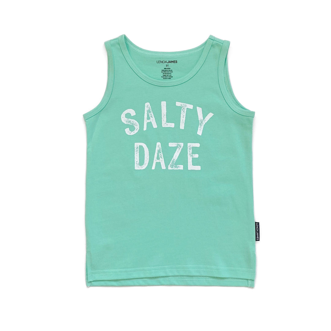 SALTY DAZE TANK - AQUA