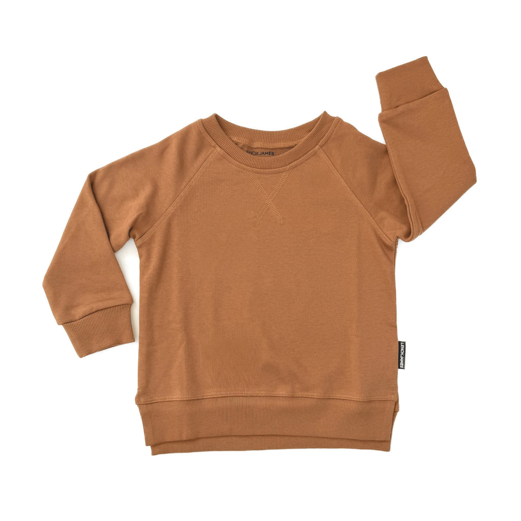 トップス Russet Burbank Crew Neck Men's Ellis Cotton Crew Sweater | OOBE BRAND