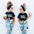 basic witch tee - black