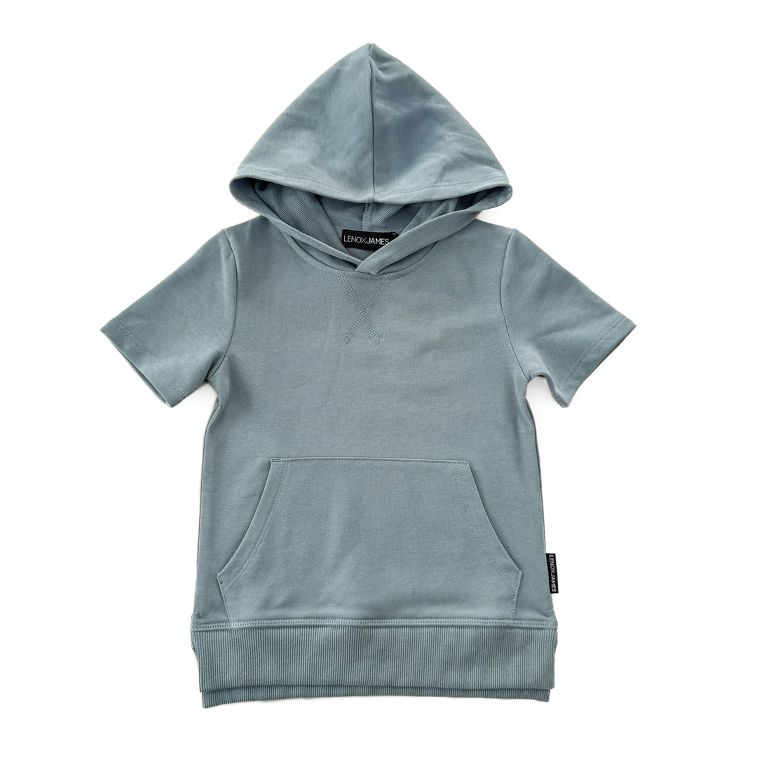 HOODED SWEATSHIRT - DENIM