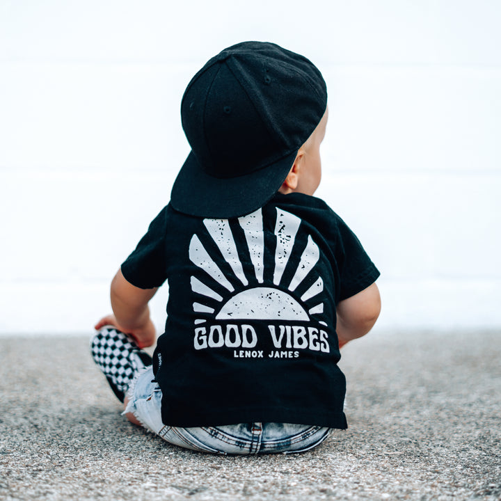 GOOD VIBES TEE - BLACK