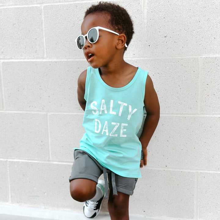 SALTY DAZE TANK - AQUA