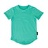 LENOX JAMES bright blue cotton crewneck basic tee for babies, toddlers and kids