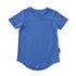 LENOX JAMES cobalt blue cotton crewneck basic tee for babies, toddlers and kids