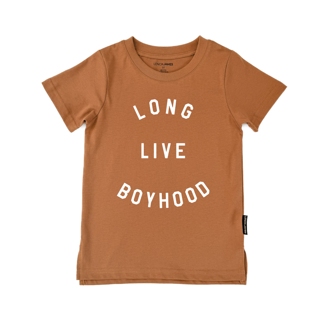 LONG LIVE BOYHOOD TEE - TERRACOTTA