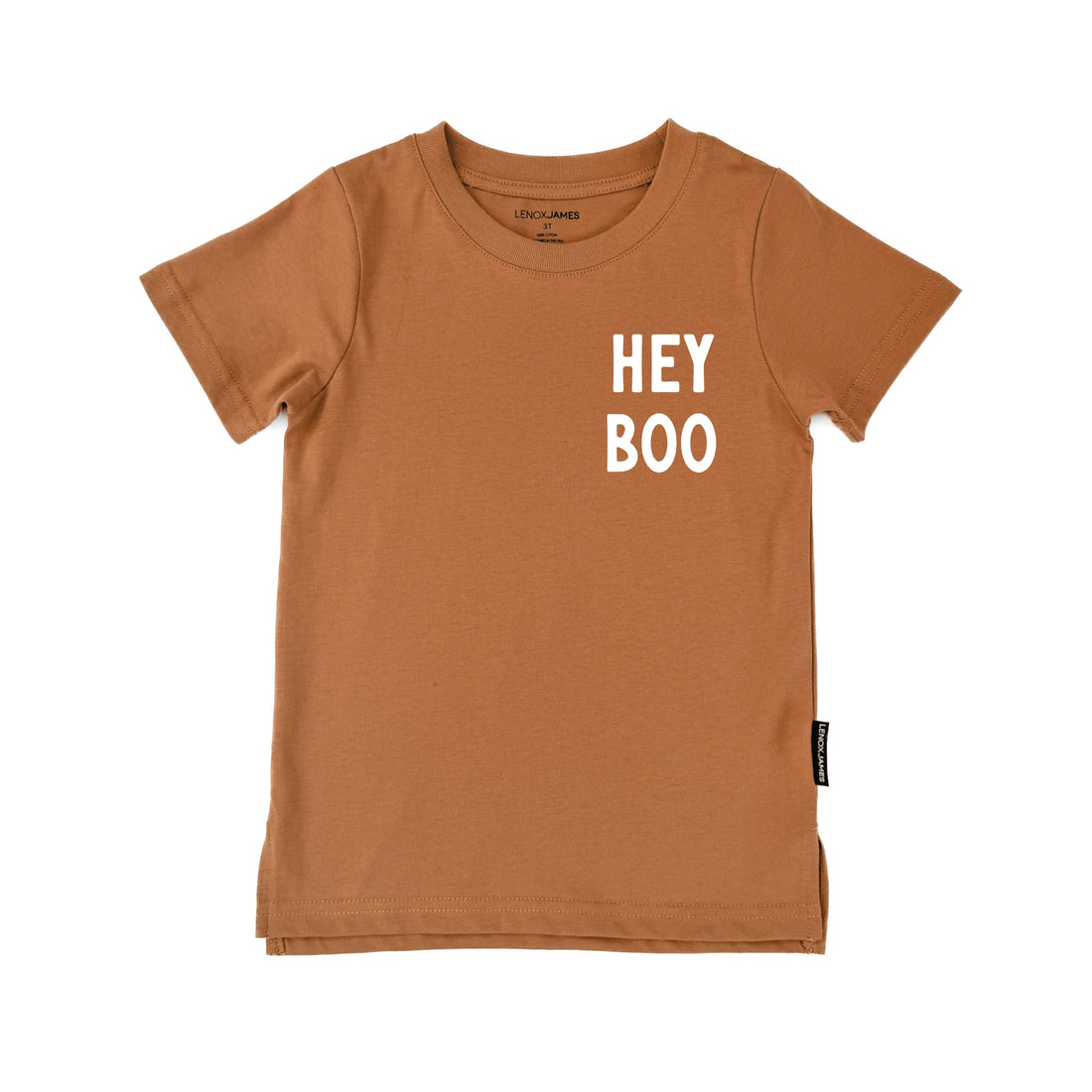 HEY BOO TEE - TERRACOTTA