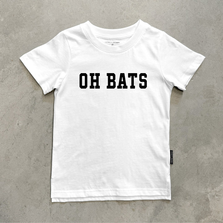 OH BATS TEE - WHITE