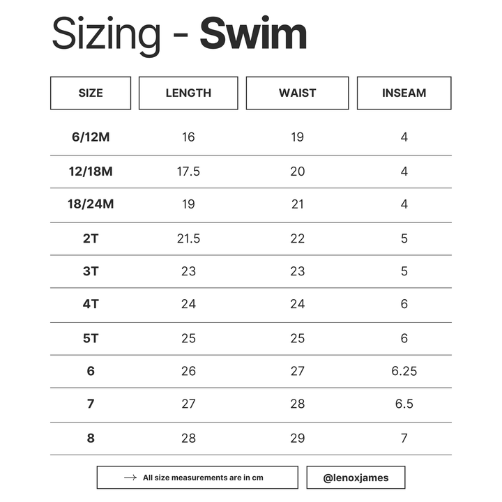 SWIM TRUNK - WAVY CHECKS - BLUE