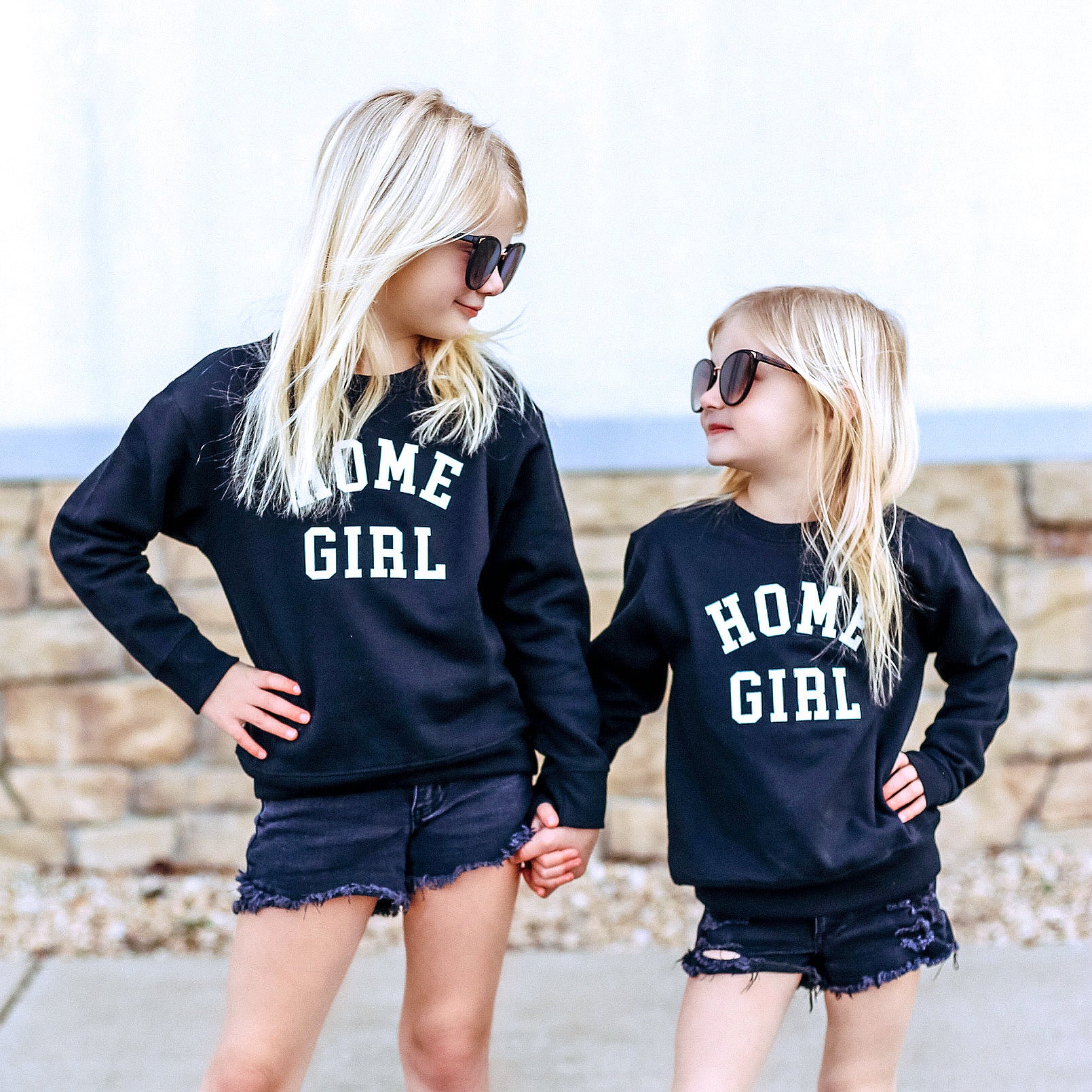 HOMEGIRL SWEATSHIRT BLACK