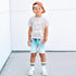 Child wearing a &