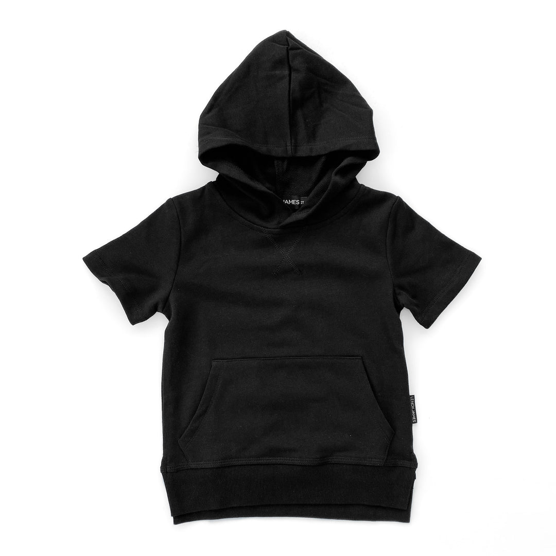 HOODED SWEATSHIRT - BLACK