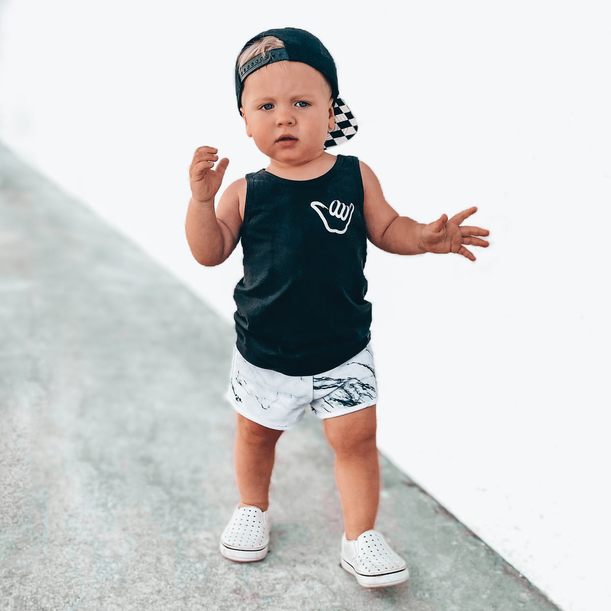 SHAKA TANK - BLACK