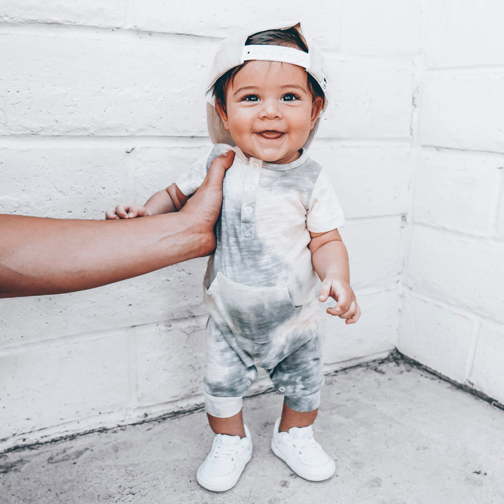 ALMOND DYE ROMPER