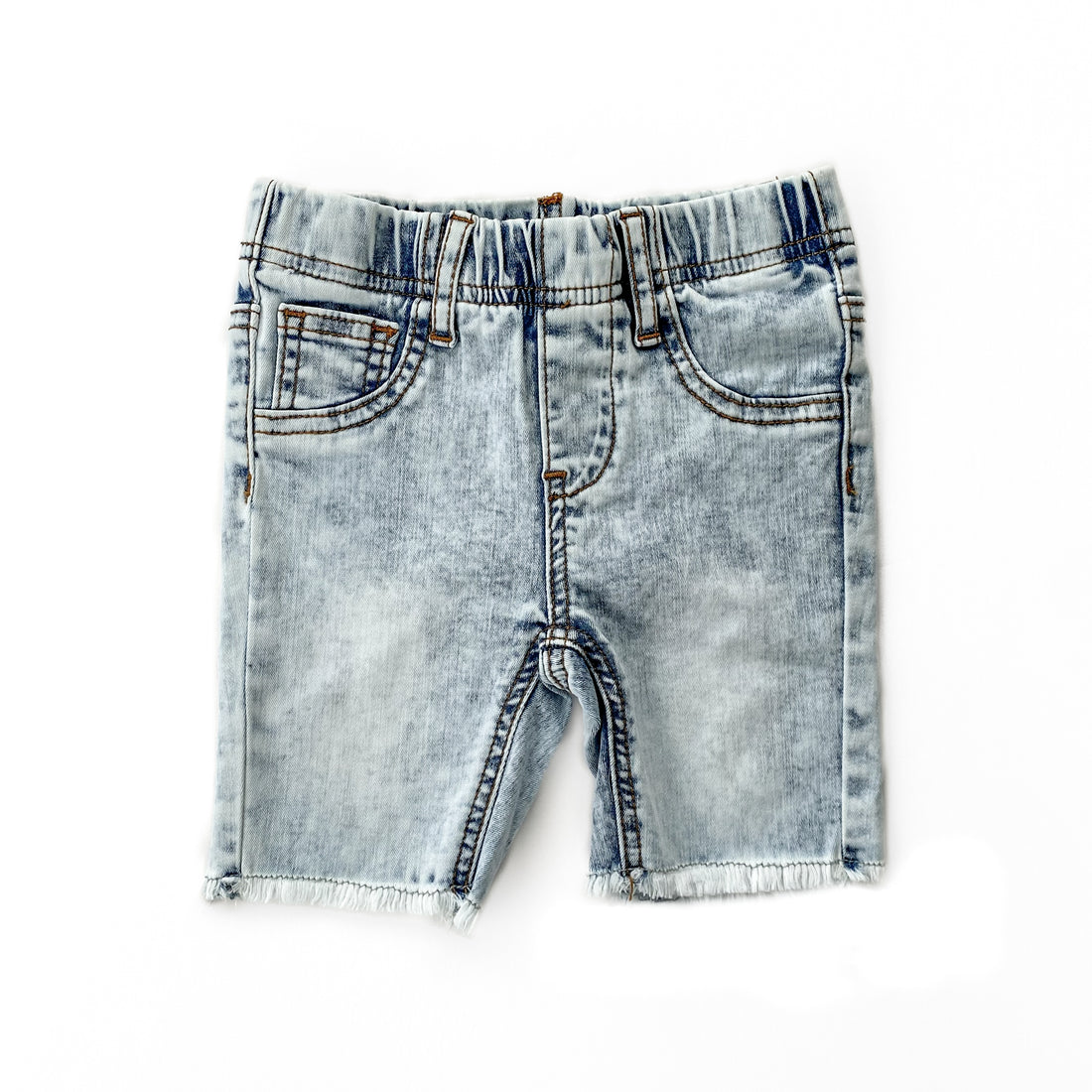 DENIM SHORTS - ULTRA-LIGHTWASH