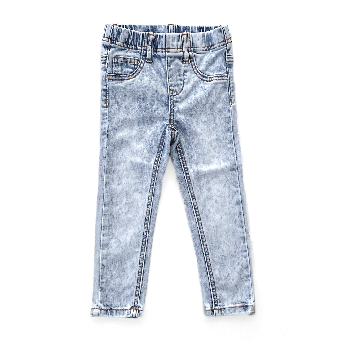 LENOX JAMES ultra-light wash kids skinny stretch denim jeans